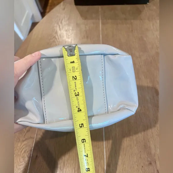 Anthropologie Mini Bag with Modern Pleated Design - Image 8
