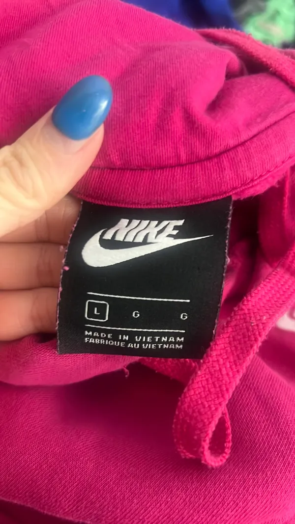 Hot Pink Nike Hoodie Women’s - Image 3