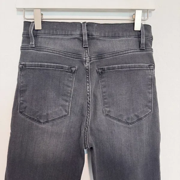 Frame Denim Ali Jeans Size 26 Gray Cheyenne High Rise‎ Cigarette Quiet Luxury - Image 10