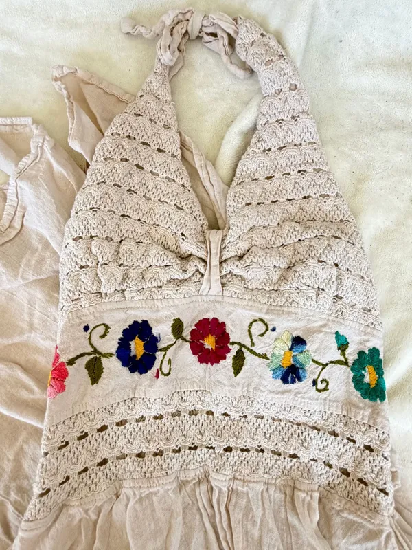 Vintage Lace Summer Dress - Image 2