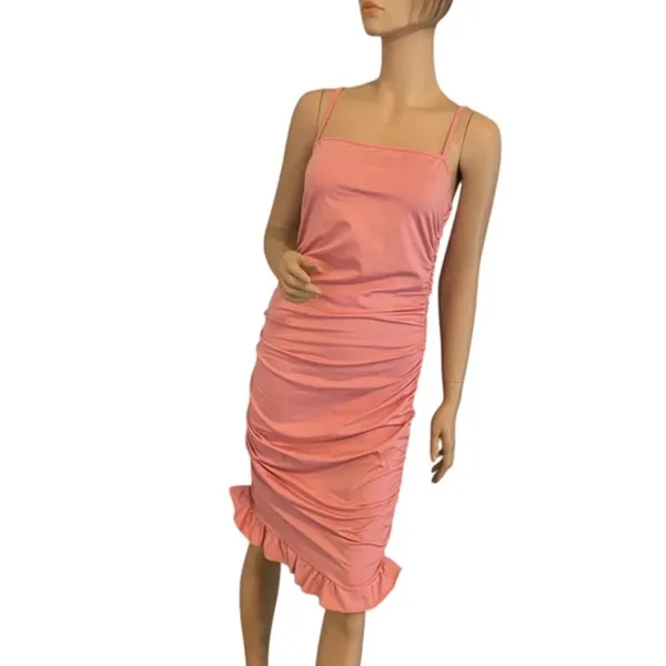 NWT SOUTH SZ L SOFT‎ PINK BODY FORM DRESS 6 for 36 - Image 2