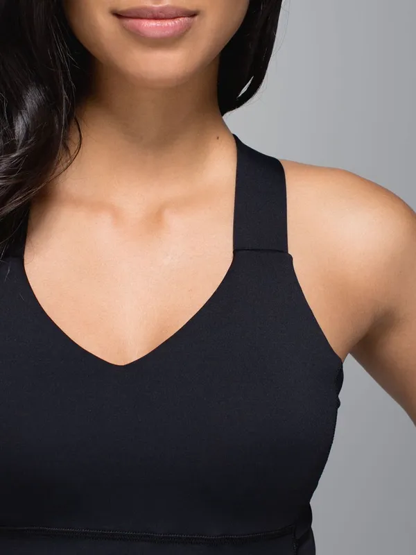 Lululemon Push your limits tank bra top black activewear yoga Pilates gym 10 - Image 2