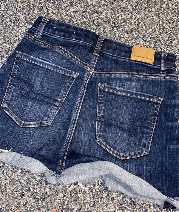 American Eagle Curvy High Rise Shorts - Image 3