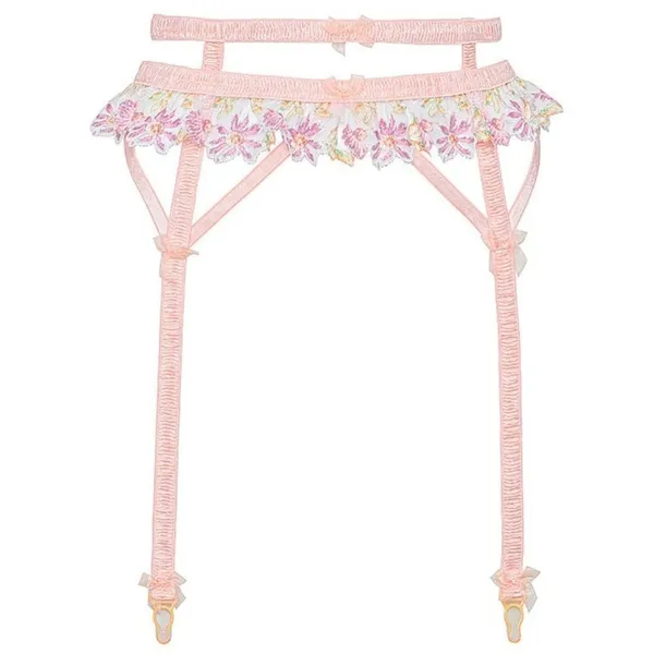 NWT For Love & Lemons April Bloom Garter Belt - Small - Image 5