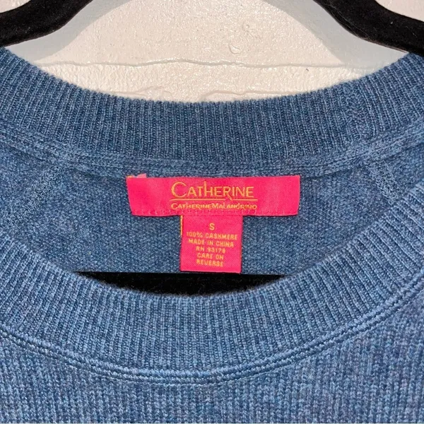 100% Cashmere Catherine Malandrino Sweater Size Small - Image 4