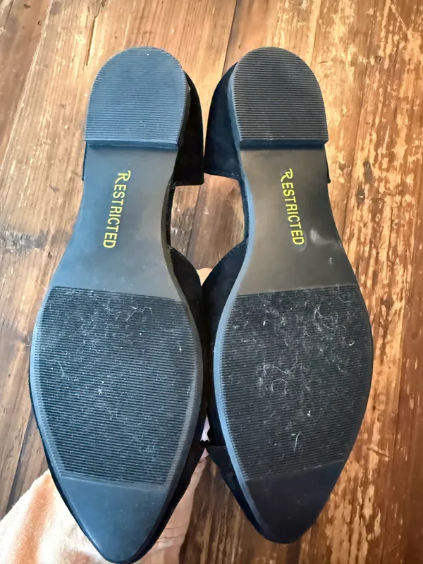 Restricted Shoes Black Flats - Image 3