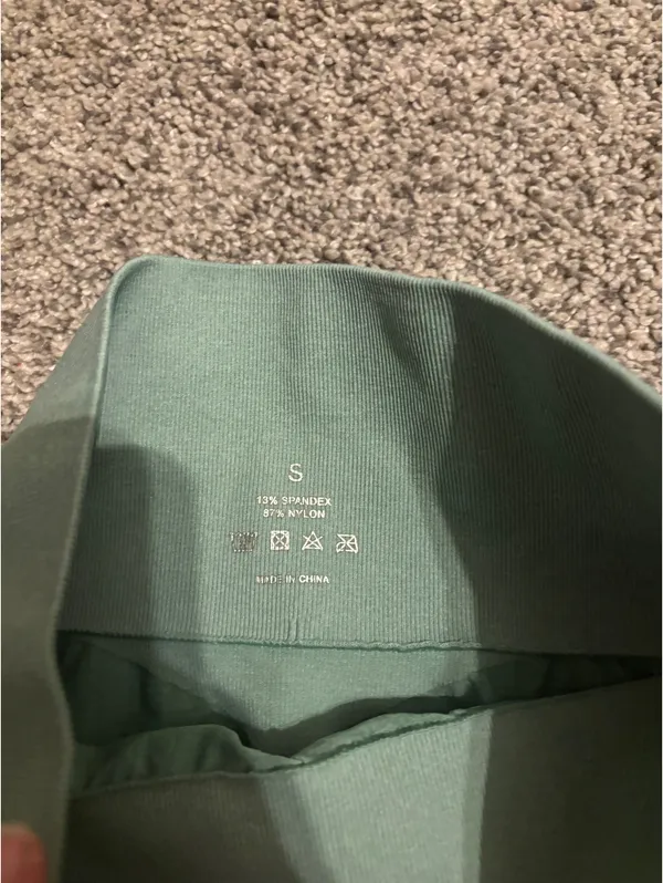Green NVGTN Leggings Seamless - Image 4