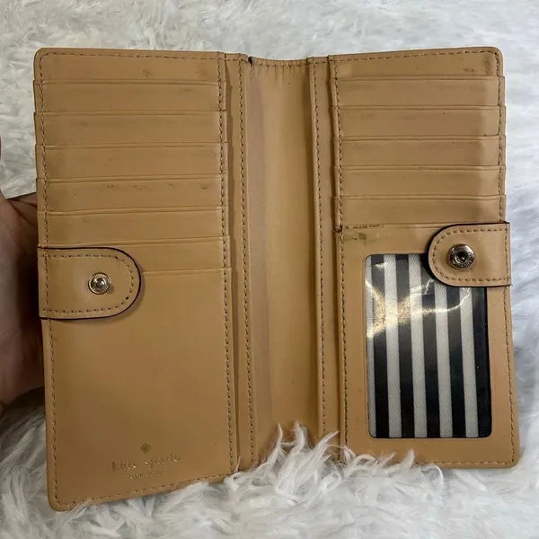 Kate Spade Black Bi-fold Wallet - Image 4