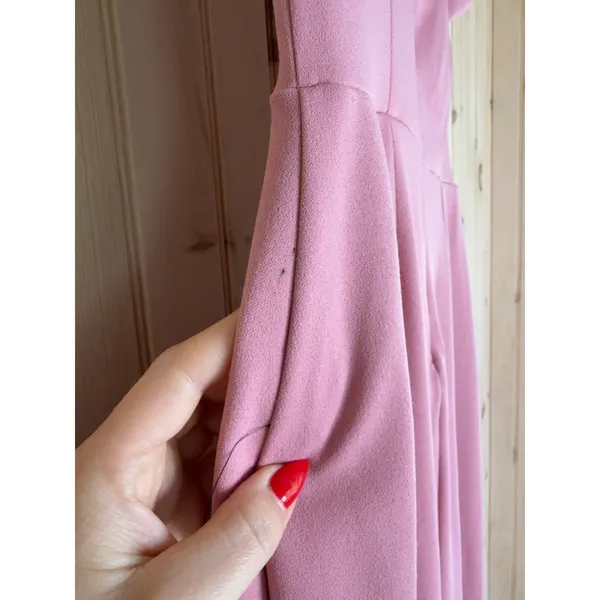 NWOT Lulus Immaculate Excellence Pink Sleeveless Ruffled Tulip Maxi Dress Size M - Image 9