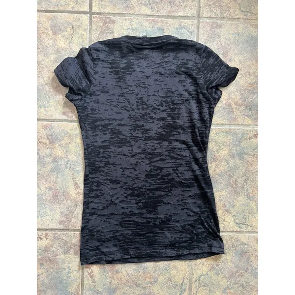 Nashville Black Medium Scoop Neck Women’s Too Short Sleeve T-Shirt - Image 3