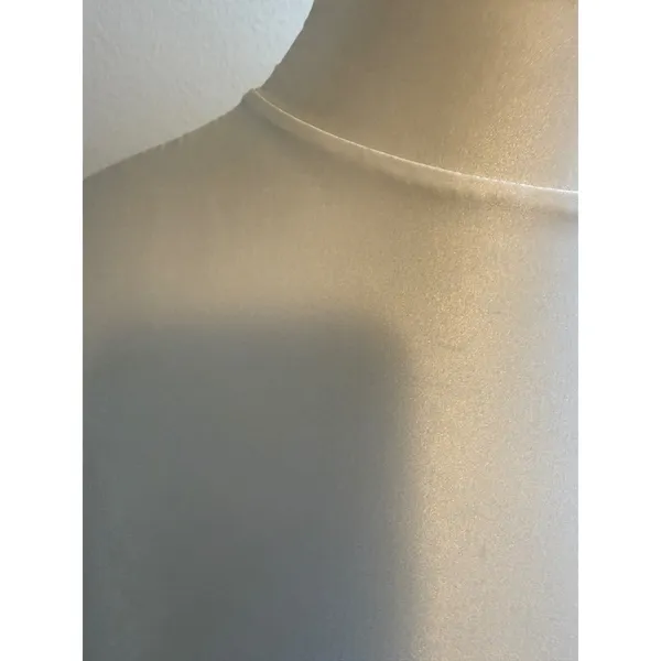 Babaton Womens Mock Neck Long Sleeve Top‎ Champagne Gold Shine - Image 3