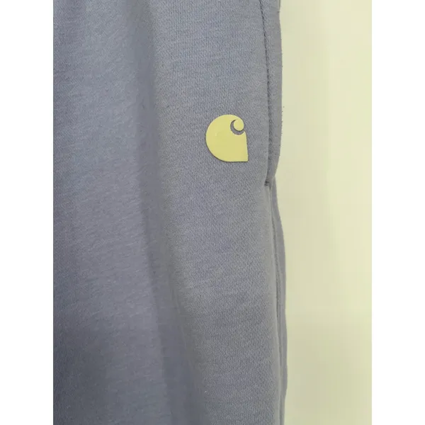 Carhartt Relaxed Fit Jogger Sweatpants Women XL Lavender Fleece Loungewear Work - Image 3