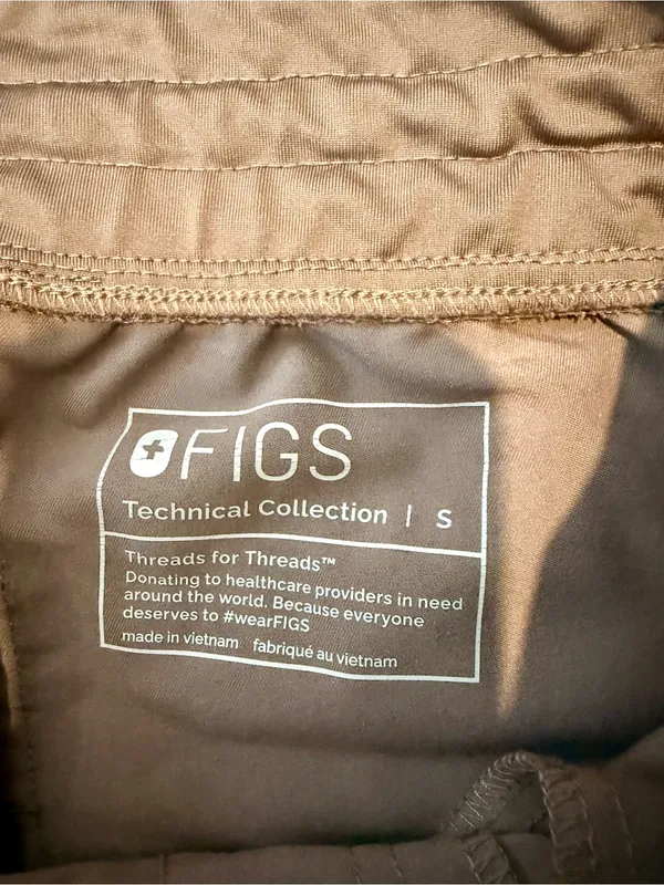Figs Zamora Terra Cotta Scrub Jogger Pants - Image 4