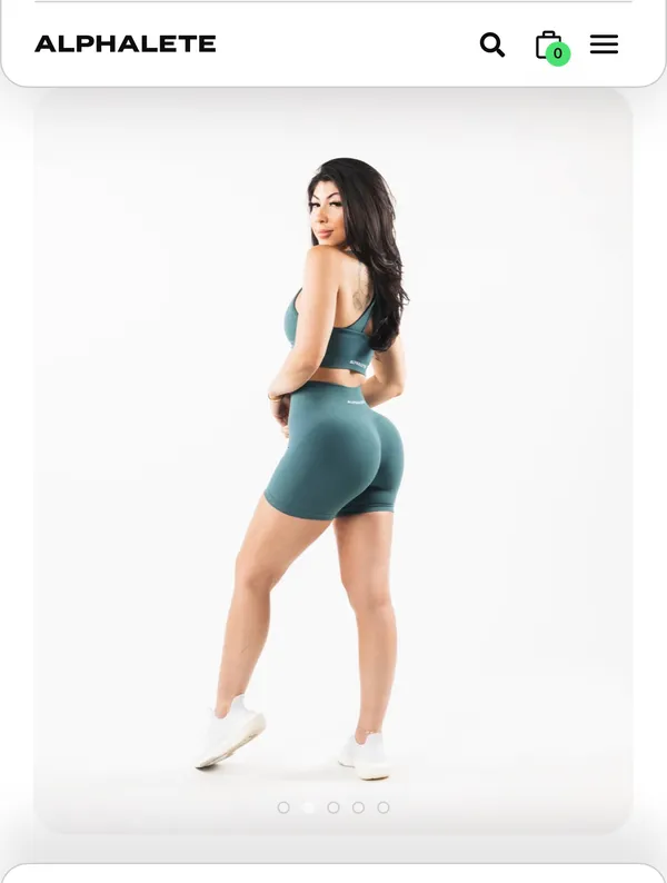 Alphalete Amplify Shorts 4.5 - Image 2