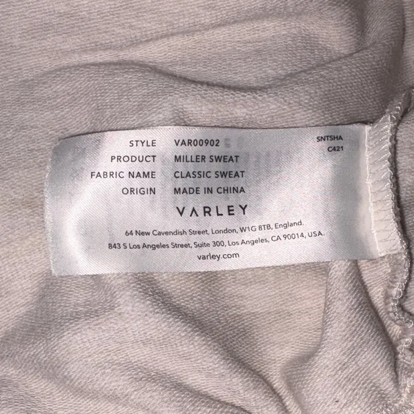 Varley Cream Half-Zip - Image 7