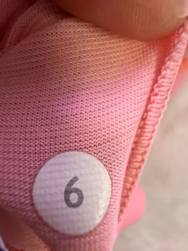 lululemon athletica Scoop-Neck Sports Bra - Coral Pink - Image 9