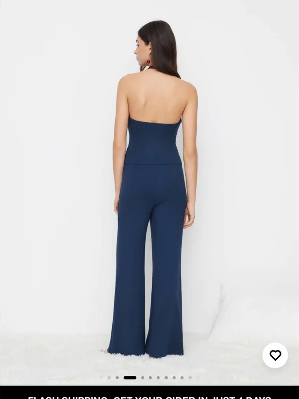 Cider Navy Loungewear Set NEW - Image 4