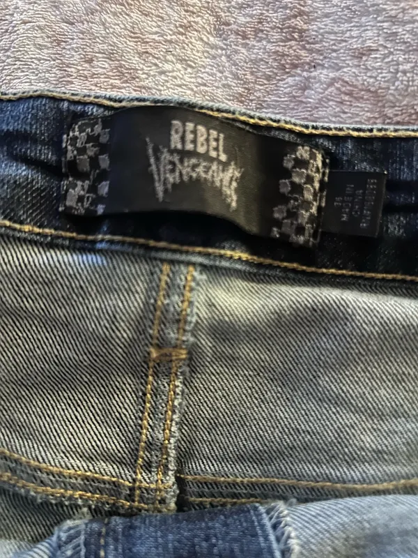 Studded jorts Blue Size L - Image 3