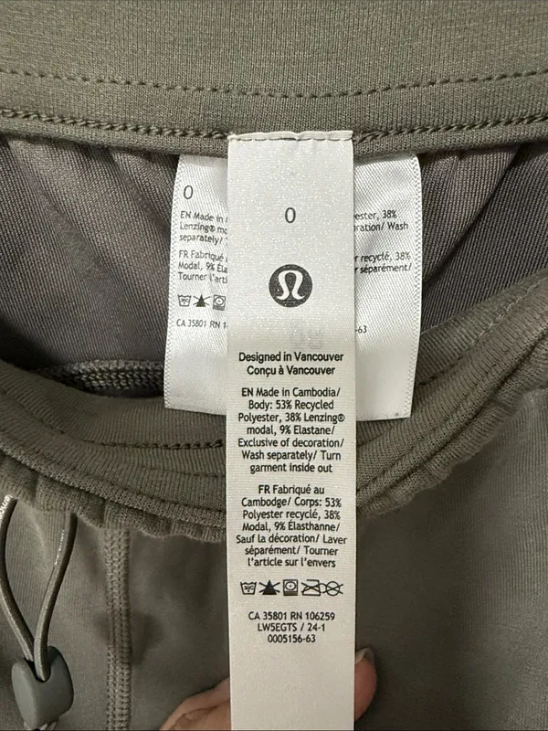 🍋 LULULEMON Softstreme High-Rise Pant in Smoked Spruce Size 0 - Image 14