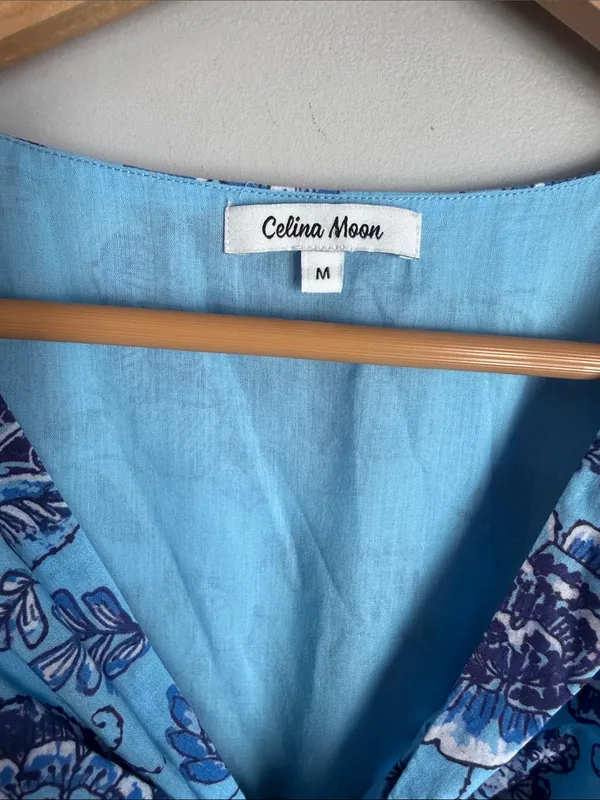 Tuckernuck Celina Moon Flavian Maxi Dress Medium - Image 8