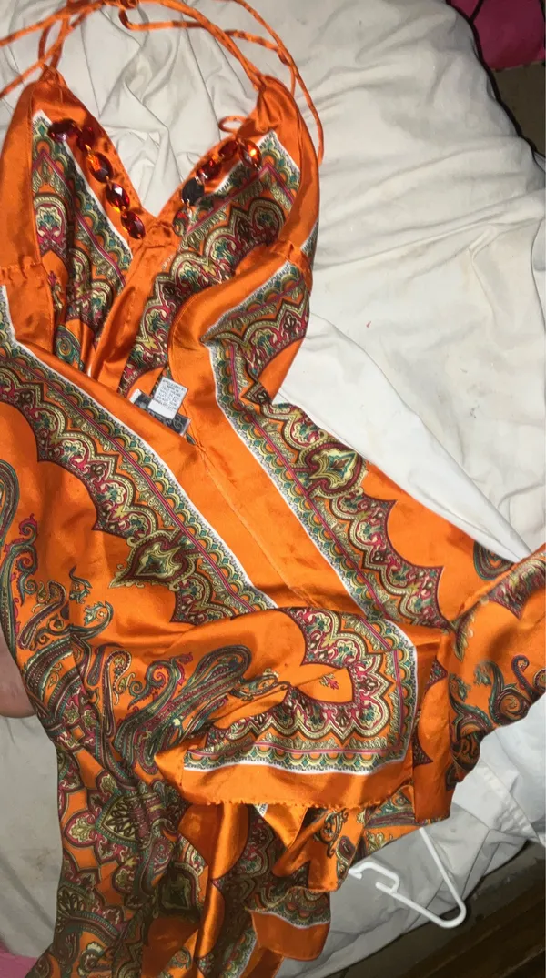 Orange Free People dress - Image 4
