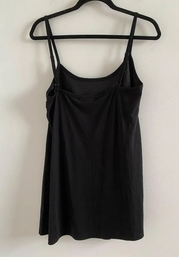 Love Rocks Black Sequin Tank Top Size Large New Without Tag Y2K Party Concert - Image 5