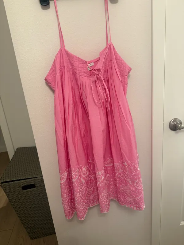 Free Assembly Pink Mini Dress — Size Medium - Image 2