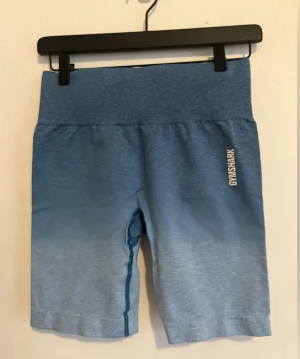 Gymshark Adapt Ombre Seamless Shorts - Light Blue Marl/Light Blue - Image 3