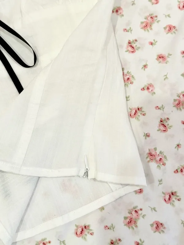 Princess Polly Elkin Strapless Top White - Image 4