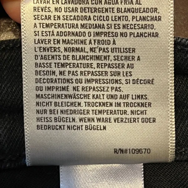 1302 | Citizens of Humanity‎ Olivia High Rise Slim Ankle Jeans Black Womens 25 - Image 12