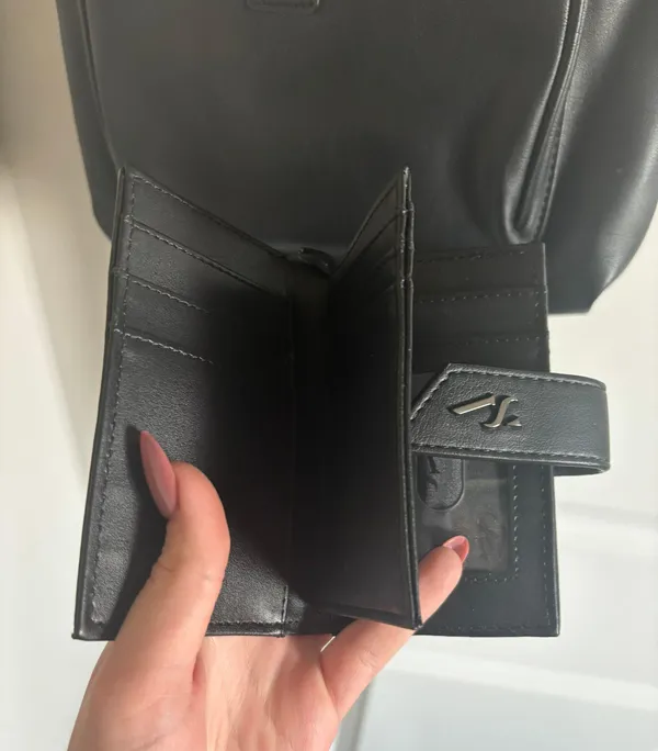 Black Leather VS Purse - Image 4