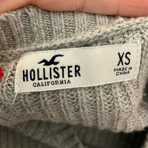Hollister Oversized Sweater, XS - Image 4