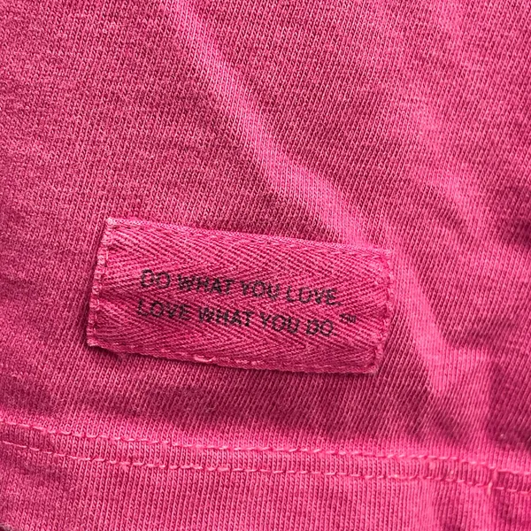Life is Good Raspberry Color Half Full Wine Glass Tshirt Top - Image 5