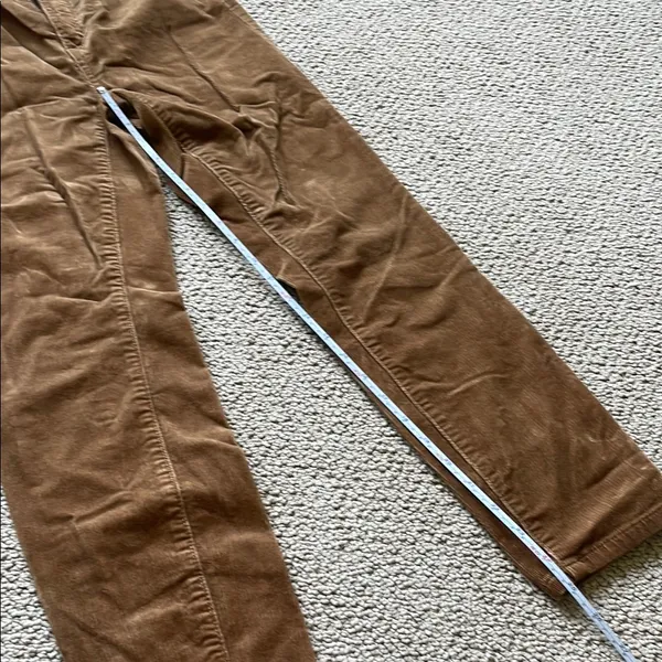 LOFT Tan Corduroy Trousers - Image 5