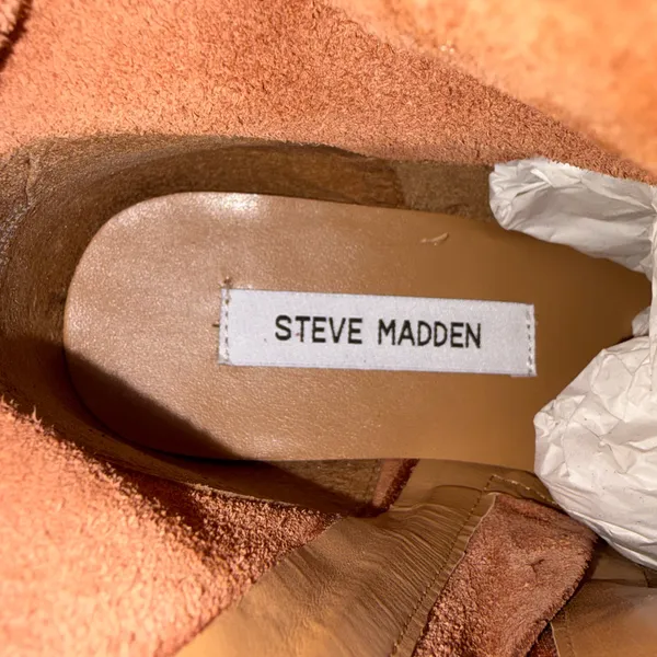 Steve Madden Alick Suede Moto Boots 8 - Image 8
