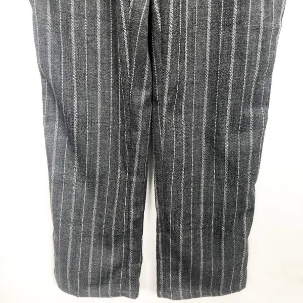 Black Pine Overalls Womens Small Cotton Dark Boho Barn Lumberjack Country Grunge - Image 6