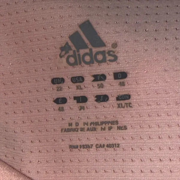 Adidas light pink long sleeve athletic top - Image 7
