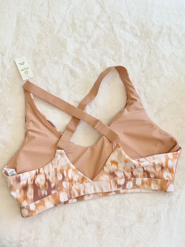 NWT OFFLINE by Aerie Shine Strappy Back Sports Bra - Size: Large - Image 6