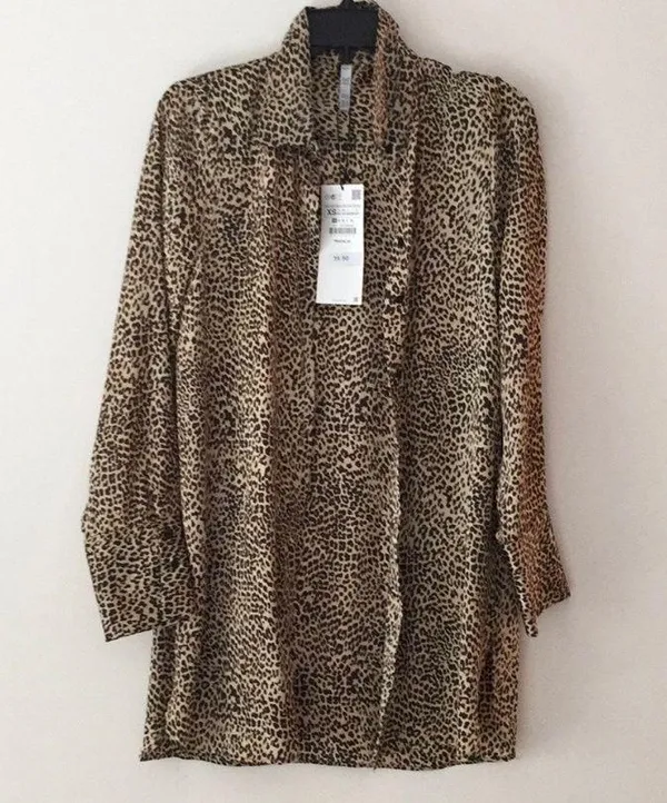 long button up shirt. Xs - Image 3