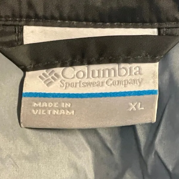 Columbia Switchback III Women's Black Long Sleeve Zip Up Hooded Rain Jacket XL - Image 4