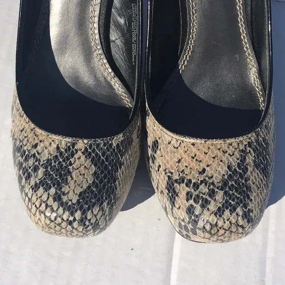 NWOT Zodiac Evade Snakeskin Pumps‎ - Image 2