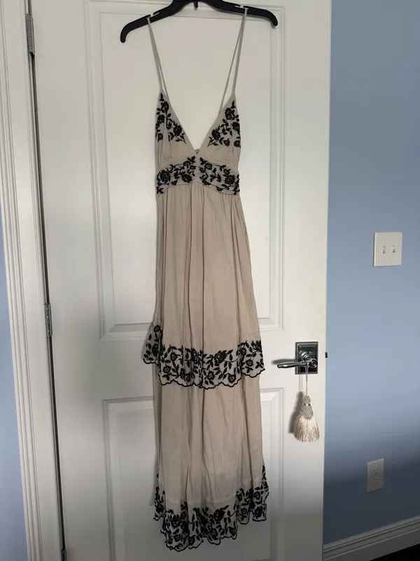 Abercrombie Ruffle Tiered Maxi Dress - Image 2