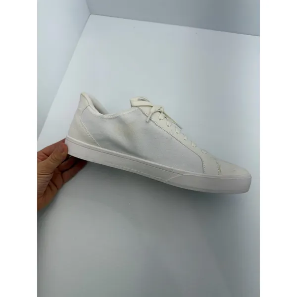 Kizik Irvine Hands Free Canvas Sneaker Ivory White Men 9.5 Women 11 SINGLE SHOE - Image 5