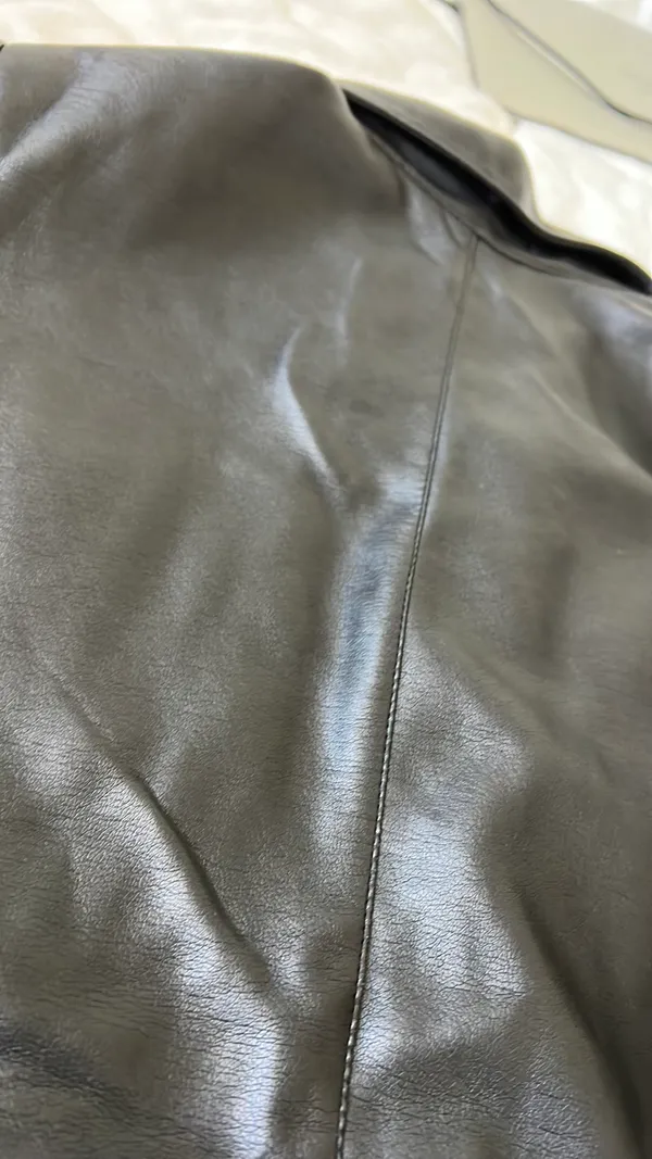 Leather Black Jacket - Image 7