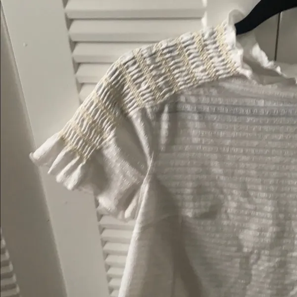 Free People Crop Blouse - Image 3