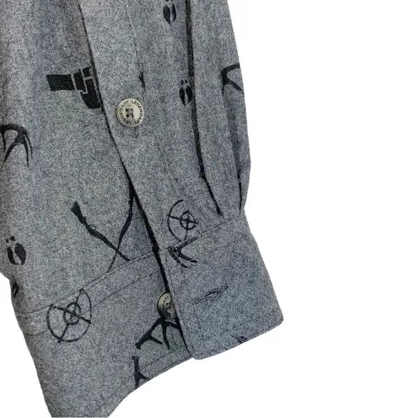 Legendary Whitetails Firelight Popover Flannel Shirt Size Large - Image 7