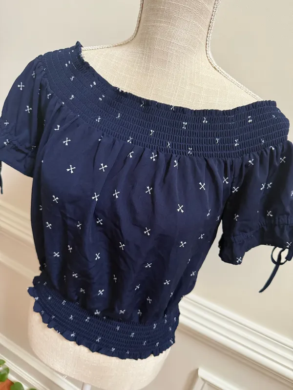 Blouse Blue - Image 2