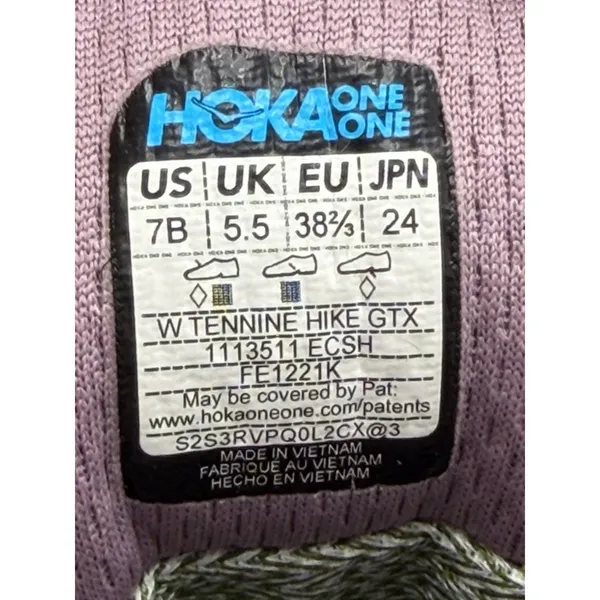 HOKA TenNine Hike GORE-TEX Womens Size 7 B Hiking Boots 1113511-ECSH - Image 9