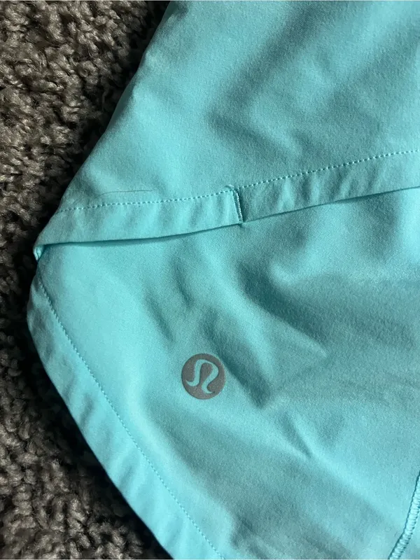 lululemon athletica Light Aqua Blue Athletic Skort Shorts - Image 5