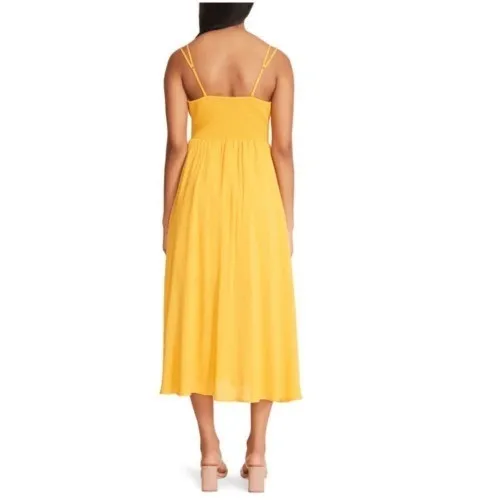 BB DAKOTA BY STEVE MADDEN Challi Midi Dress, Summer, Yellow, Medium (6-8),‎ NWT - Image 5